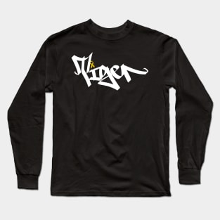 tiger childhood cancer awareness Long Sleeve T-Shirt